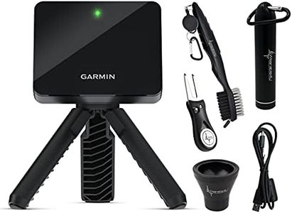 Wearable4U Garmin Approach R10 Portable Golf Launcher Monitor Power Bank and 3 Golf Tools Bundle