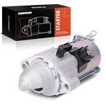 A-Premium Starter Motor Compatible with Honda CR-V CRV 2014 2.4L, Civic 2014-2015 2.4L, 12V 1.6KW 9-Teeth Clockwise, Replace# 31200-R5A-A01