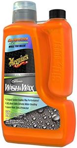 Meguiar's Hybrid Ceramic Wash and Wax Kit - Professional Ceramic Wash and Wax with Advanced Si02 Hybrid Ceramic protection - Durable and Long-Lasting Car Wash and Wax - Incredible Shine and Protection