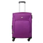 Timus Uppbeat Spinner 65cm Wine 4 Wheel Suitcase|Trolley Bag for Travel| Check-in Bag for Men and Women
