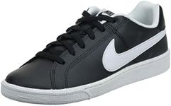 Nike Men's Court Royale Sneakers, Black/White, 10.5 US