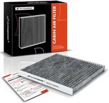 A-Premium Cabin Air Filter with Activated Carbon Compatible with Toyota Camry, Sienna, 4Runner, Avalon, Celica, Solara & Subaru Outback, Legacy & Lexus ES300, ES330, RX330, RX350, GX470, RX400h