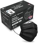 FriCARE Made in USA, 4-ply Black Di