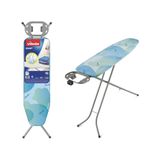 Vileda Smart Ironing Board, Blue, 114 cm long x 34 cm wide x 75-91 cm high