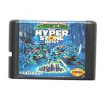 Turtles The Hyperstone Heist 16 bit MD Game Card For Sega Mega Drive For Genesis