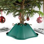 Bosmere Christmas Tree Stand for Trees up to 8 Feet with up to 5.5 Inch Trunk, G472, Green