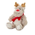 Warmies Reindeer Junior Plush, Fully Heatable and Weighted Teddy Slightly Scented with Dried French Lavender, Chill in The Freezer or Heat in Microwave