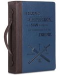 Mr. Pen- Faux Leather Bible Covers for Men, 10.7" x 7.5" x 2.4”, Bible Case for Men, Bible Bag, Bible Cases, Mens Bible Cover, Bible Covers for Men, Bible Cover Case, Father’s Day Gift