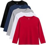 Kiiavoro 5 Pack Boys Long Sleeve Sh