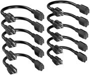 16/3 Short Extension Cord 8 Inch 10