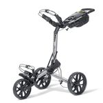 Bag Boy Slimfold 3 Wheel Golf Push Cart, Ultra-Slim Fold Size, Easy Two-Step Open & Close