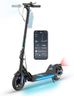 Gyrocopters FlashX Latest Electric Scooter for Adults & Teens with LED Lights, Smart Anti Theft Lock APP, Cruise, Speed 32km/h Upto 32km 350W Motor, Foldable Escooter, 8.5” Tires, UL2272 Approved