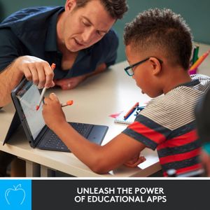 Logitech Crayon Digital Pencil – Silver Stylus for iPad