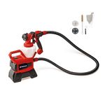 Einhell Power X-Change Cordless Fence & Decking Paint Sprayer - Fast and Effortless Painting of Fences, Sheds, Decking & Garden Furniture - TC-SY 18/90 Li Spray Gun System (Battery Not Included)