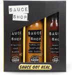Sauce Shop BBQ Sauce Gift Set Box |