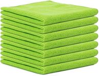 All-Purpose Microfiber Terry Cleaning Towels, 25cm x 25cm, Absorbent, Lint-Free 10PCS