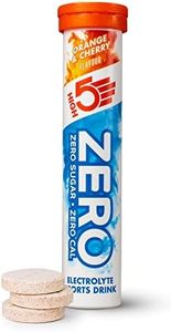 HIGH5 ZERO Electrolyte Tablets | Hydration Tablets Enhanced with Vitamin C | 0 Calories & Sugar Free | Boost Hydration, Performance & Wellness | Orange & Cherry, 20 Tablets (20x, Pack of 1)