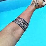 Hawaiian Kakau Armband Tattoo - Pol