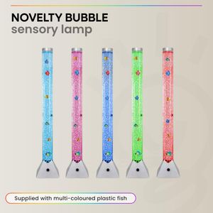 MiniSun 120cm LED Bubble Floor Lamp – Modern Mood Lighting