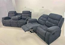 MNS Roma/Sorrento Fabric 3+2 recliner sofa