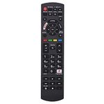 Universal Remote Control for Panasonic TV Remote Control Works for All Panasonic Plasma Viera HDTV 3D LCD LED TV