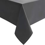 Homedocr Grey Rectangle Tablecloth 