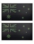 AliPlus 2PCS Australia Flag Patches