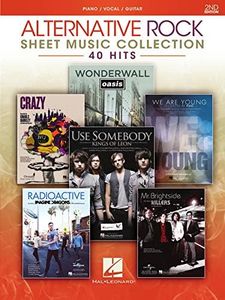 Alternative Rock Sheet Music Collection: 40 Hits