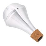 Trumpet Mute, Aluminum Alloy Cork Trumpet Mute Practice Silencer Brass Musical Instrument Part