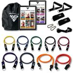 HomeProGym Stackable Resistance Band Set (450LB)