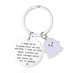 MAIBAOTA Gifts for Friend Women Men, Friendship Gifts for Women Men, Best Friend Keychain, Christmas Birthday Gifts for Friend, Long Distance Friendship Keychain, Sentimental Gifts for Friend