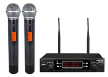 innopow 80-Channel Dual UHF Wireless Microphone System