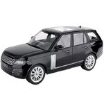 COCOBLINC 1 18 Range Rover Model Car Sports Car Exclusive Alloy Metal Pull Back Die-Cast Car Diecast Metal Pullback Toy Car with Openable Doors & Light Music Toys for Kids - Black