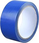 COSHAL® Duct Tape Waterproof Gaffer Tape Super Sticky Gaffa Strong Tape Heavy Duty Adhesive Cloth Tape Adhesive Cloth Repair Duct Tape 48MMx10M (SINGLE ROLL) BLUE