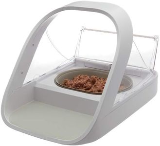 SureFeed Microchip Pet Feeder – Automatic Food Dispenser, White