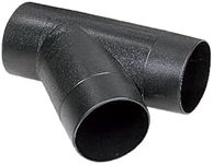 Woodriver Dust Connection 4" Abs Y-Fitting For Dust Collection System
