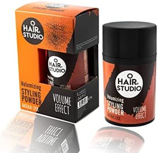 Hairlich Ansatzpuder | Volumenpuder | Stand am Ansatz | volles Haar in Sekunde | Haarstyling | Matte Effekt | Natural Look | Haarpuder | 20g Volume Effect