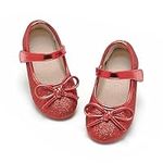 Tegeek Toddler Girl Shoes Ballet Fl
