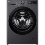 LG F4Y510GBLN1 10kg 1400rpm Washing Machine - Black