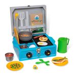 Melissa & Doug |Let's Explore Camp stove play set |Camping Set for Kids | 3+ years | Gift for Boy or Girl