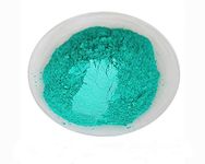 Cosmetic Mica Powder Pigment Soap Nail Art Additive Soy Wax Candle Resin (10g, Green Jade)