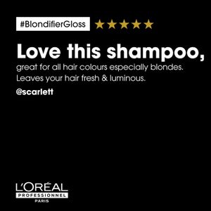 L’Oréal Blondifier Gloss Shampoo 300ml – Shine Enhancing for Blonde Hair