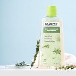 Dr.Dento Aloevera Lemongrass Mouthwash - 100ml - Fresh Breath| No Artificial Flavors & Colors | Alcohol Free Mouth Wash for Men Women & Kids | Fights Germs (Aloe Lemongrass, 100 ml)