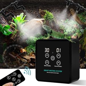 MECESOR Reptile Mister Humidifiers Smart Misting System for Reptile Terrariums Reptile Mister Automatic with Timer for Chameleons Snake Frog Turtle Lizard