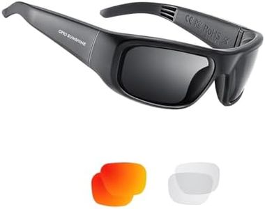 Water Resistance Audio Sunglasses,Open Ear Bluetooth Sunglasses to Listen Music and Make Phone Calls with Polarized UV400 Protection Safety Lenses, Black-black