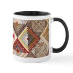 CafePress Vintage Underground Railroad Quilt Mug 11 oz (325 ml) Ceramic Coffee Mug