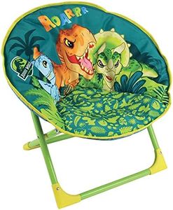 FUN HOUSE Enfant 713260 Jurassic World Dinosaure Siège Lune Pliable H.47 X L.54 X P.42 cm, Vert