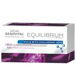 Ampoules with 10% Liposomes with Hyaluronic Acid | Intensely Moisturizing and Smoothing Serum for Wrinkles and Fine Lines | Professional Product | Gerovital H3 Equilibrium, 20 Ampoules x 2 ml