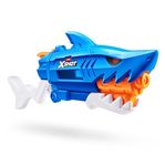 XSHOT Fast-Fill Shark Attack Water Blaster by ZURU – Rapid-Fill Water Blaster with Shark Design, 33ft Range & 750ml Tank, Outdoor Summer Toy for Kids Ages 5+, Blue