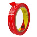 Double Sided Tape, SANKA 3M Heavy Duty Mounting Tape Clear, Special for Automobiles, Waterproof Foam Tape, Multipurpose Removable Traceless, for Autos, House & Office Decorations (1in x 15.6ft)